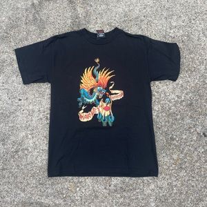 Vintage Y2K Harley Davidson dragon shirt - L